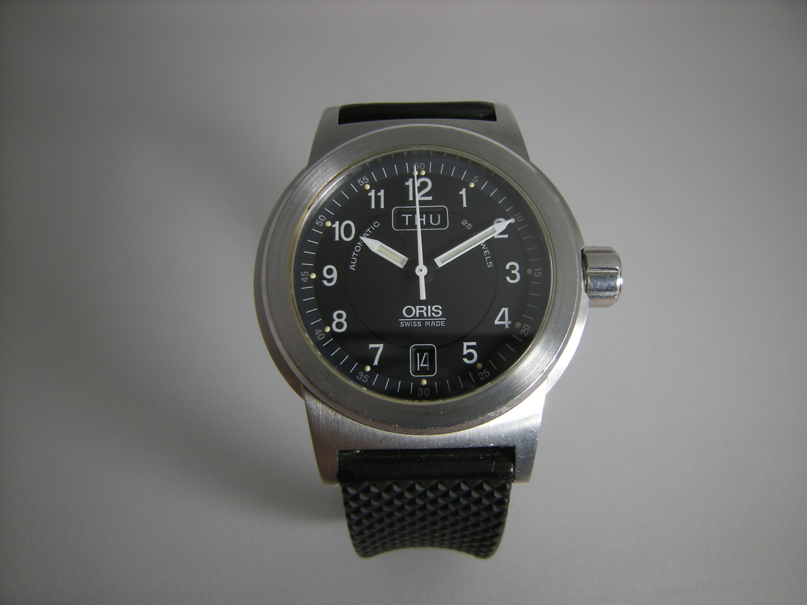 【残りわずか】 パイロットウォッチをモチーフに。ビッグクラウン搭載 ORIS BC3 時計