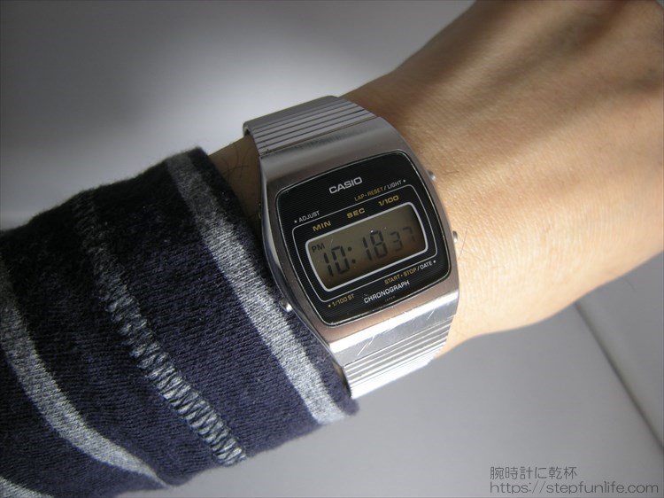 カシオ CASIO カシオトロン 88cs-44　装着イメージ