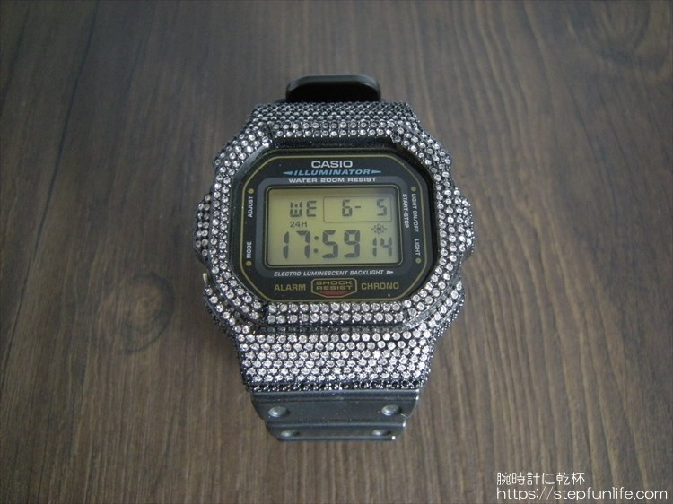 Gショックにカスタムベゼルを装着する。DW-5600の場合｜腕時計に乾杯
