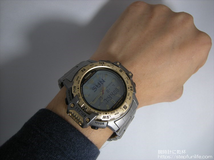 カシオ プロトレック PRT-500 レイドゴロワーズ(RAID GAULOISES)チタンモデル。｜腕時計に乾杯