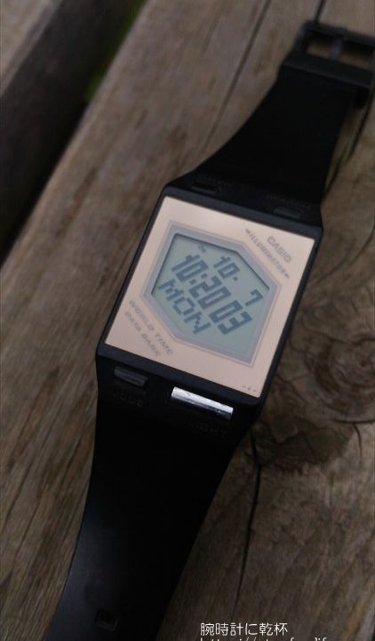 カシオ ペラ Casio Pela フィルムウォッチ Fs 00 その名の通り薄くて軽い時計 腕時計に乾杯