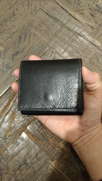 小さい財布を自作。完成